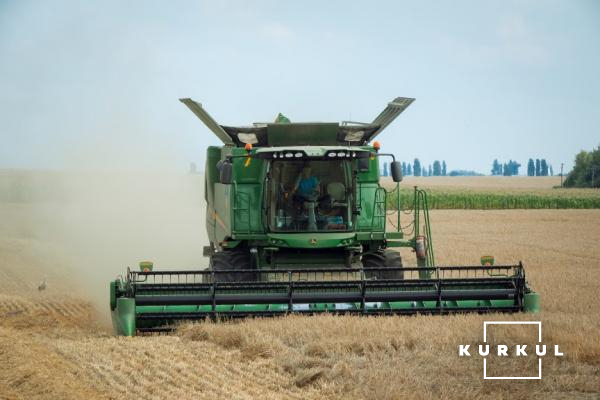 Комбайн John Deere S660 під час роботи