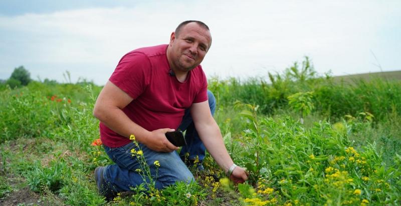 Вадим Бортник: Як отримати грант на висадку саду та на пасіку