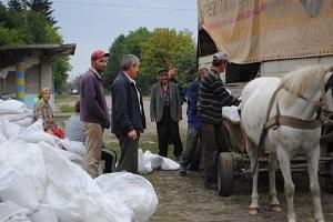 Даноша розпочала видавати орендну плату за паї зерном