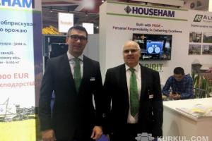 Менеджер з експорту Househam Андрій Ботнарь та директор з міжнародних продажів Джим Дікінсон