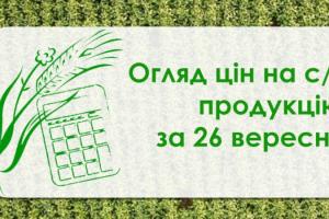 Соя, соняшник та ячмінь подешевшали — огляд цін на с/г продукцію за 26 вересня