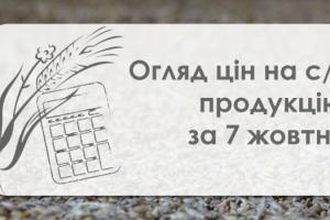 Соя, ячмінь та кукурудза подешевшали — огляд цін на с/г продукцію за 7 жовтня