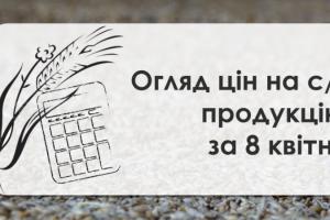 Як змінились ціни на зернові та олійні  — огляд за 8 квітня