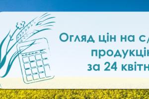 Ячмінь та кукурудза подешевшали — огляд цін на с/г продукцію за 24 квітня