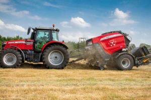 Massey Ferguson презентував новий комбінований прес-підбирач