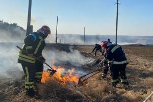 Пожежа сільгоспугіддя