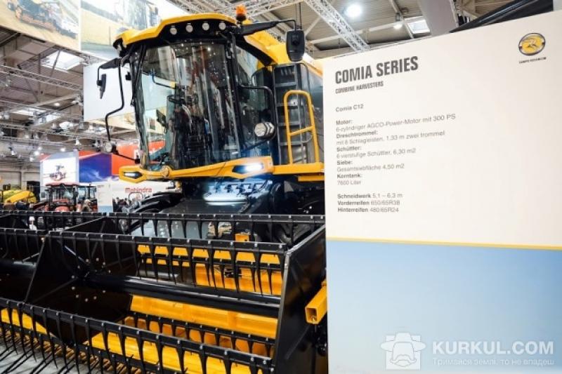 Комбайн Comia на Agritechnica 2017