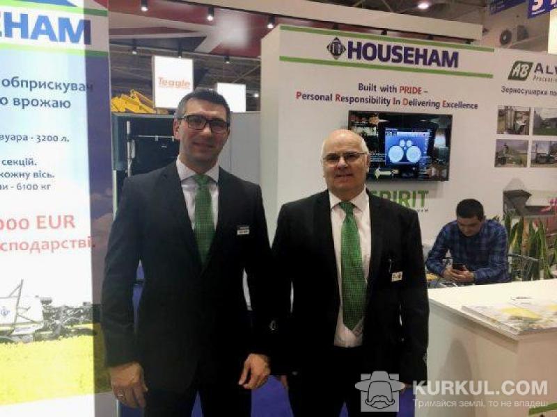 Менеджер з експорту Househam Андрій Ботнарь та директор з міжнародних продажів Джим Дікінсон