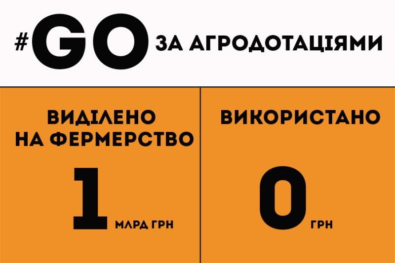 Забери свої гроші ― ми запускаємо флешмоб #GoЗаАгроДотаціями