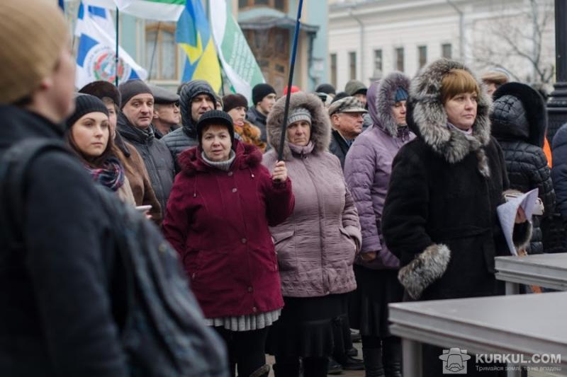 Фермери Полтавщини продовжують страйкувати