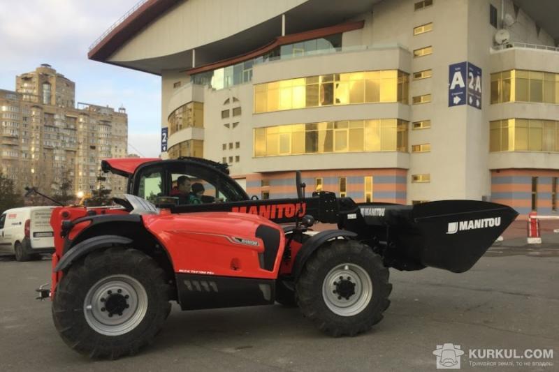 Навантажувач Manitou пройшов перший тест-драйв в Україні