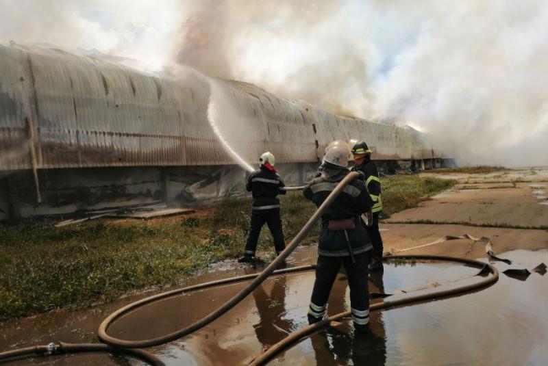 У пожежі на птахофабриці згоріли близько 150 тис. курей