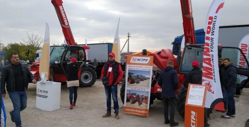 АБА АСТРА презентувала новий навантажувач Manitou 