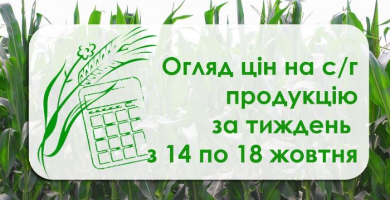 Соя та соняшник подешевшали — як змінилися ціни на с/г продукцію за тиждень з 14 по 18 жовтня