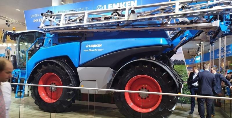 На Agritechnica 2019 презентували перший самохідний обприскувача Lemken Nova 14