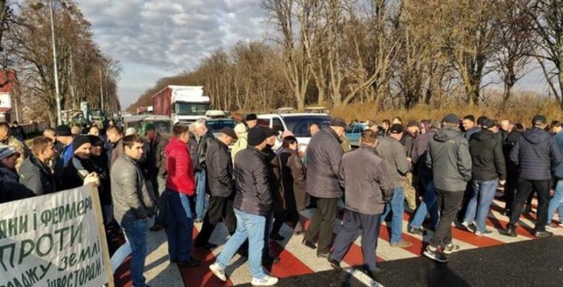 На Харківщині сталася ДТП через мітинг проти ринку землі