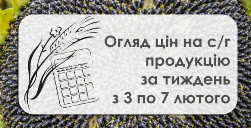 Пшениця подешевшала — огляд за тиждень з 3 по 7 лютого