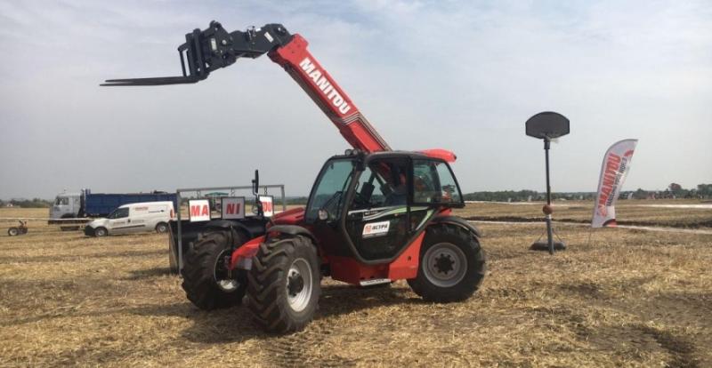 АБА АСТРА представила навантажувач Manitou та самохідний обприскувач Berthoud