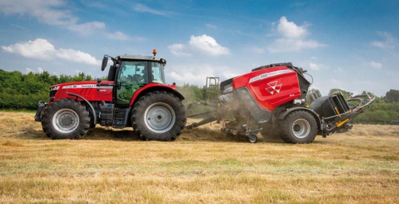 Massey Ferguson презентував новий комбінований прес-підбирач