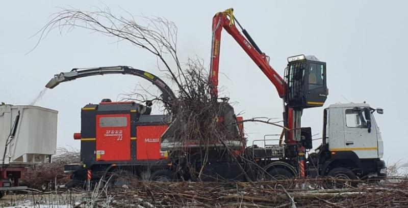 Завод Кобзаренка розробив подрібнювач деревини