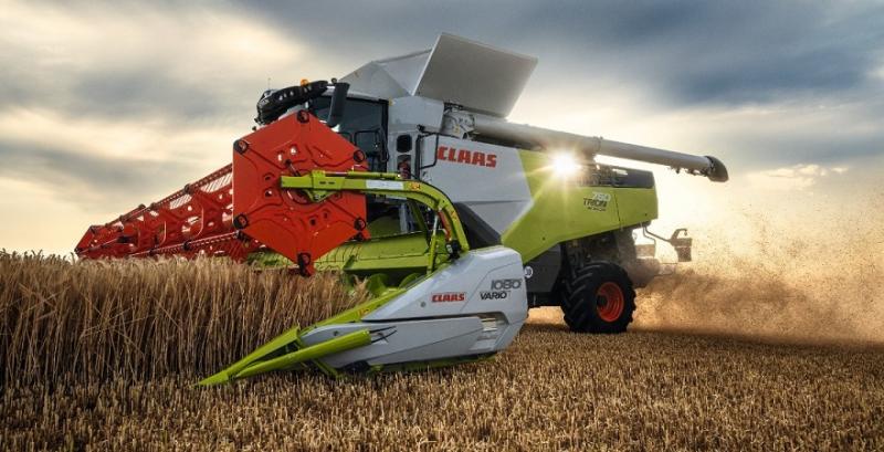 CLAAS випустить новий модельний ряд комбайнів TRION