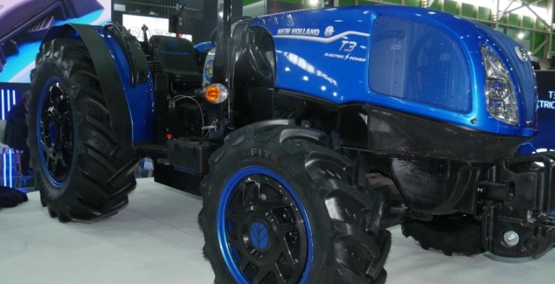 Прототип трактора New Holland T3 electric power