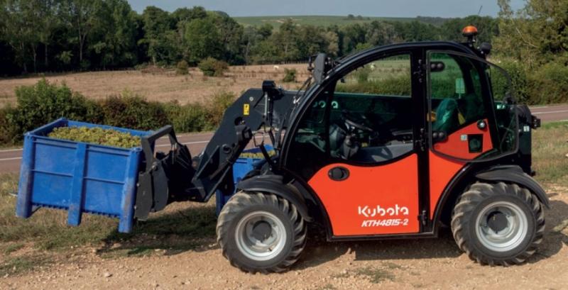 Нова модель навантажувача KTH4815-2 від Kubota